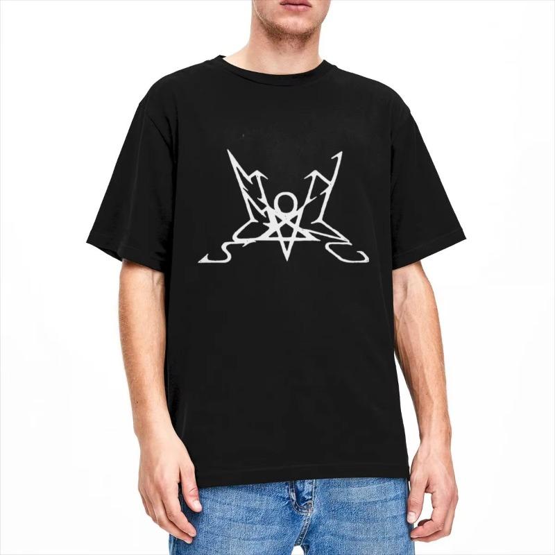 Summer Men Women's Summoning Black Metal Band Logo Shirt Accessories Vintage Clothes Short Sleeve O Neck Tee New Arrival Summer