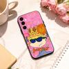 R-Rugrat C-Chuckie Angelica    phone Case For Samsung Galaxy A73,A72,A71,A70,A53,A52,A51,Others Soft Black Shell