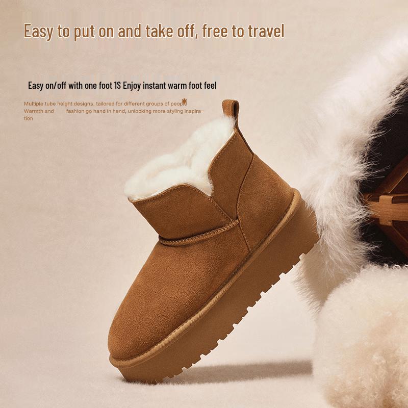 Belle Women's Versatile Platform Winter Snow Boots
