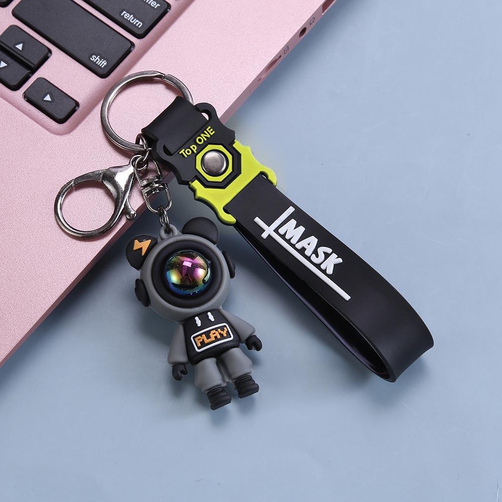 1PC 7.2cmAstronauts Keyring Couple Doll Pendant Bag Keychain Pendant
