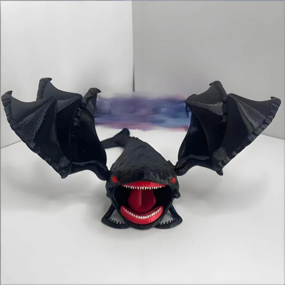 Figura de Juguete Subnautica Leviatán Bloop Gran Maja Figura Devorador de Mar Monstruo Figura de Juguete Pez Figuras de Impresión 3D Figura