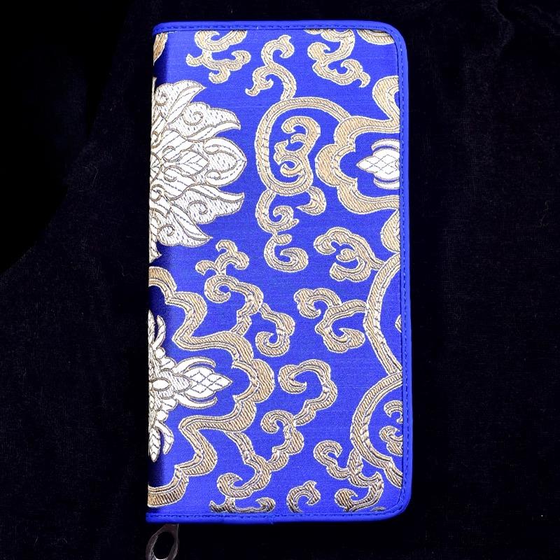 Chinesisches charakteristisches Geschenk: Yunjin-Geldbörse, ethnische Stickerei, Kunsthandwerk, Geburtstagsgeschenk für Mutter, Urlaubsgeschenk, Damen-Geldbörse