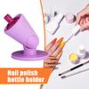 Nostalgie Hinge Untippable Nail Polish Bottle Holder, Anti-Spill Tilted Stand, Display Rack for Home, Salon