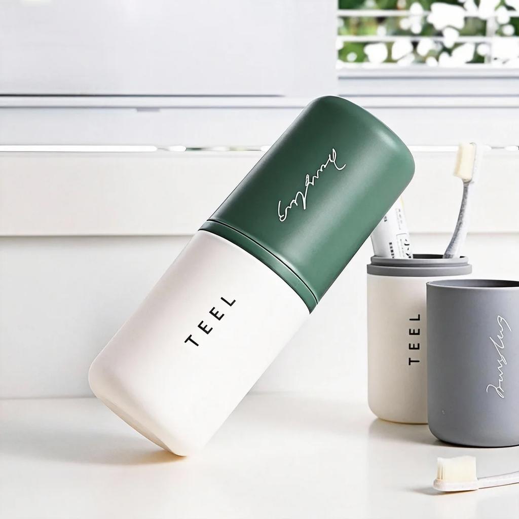 Travel Toiletries Cup Portable Mouthwash Cup Toothbrush Holder