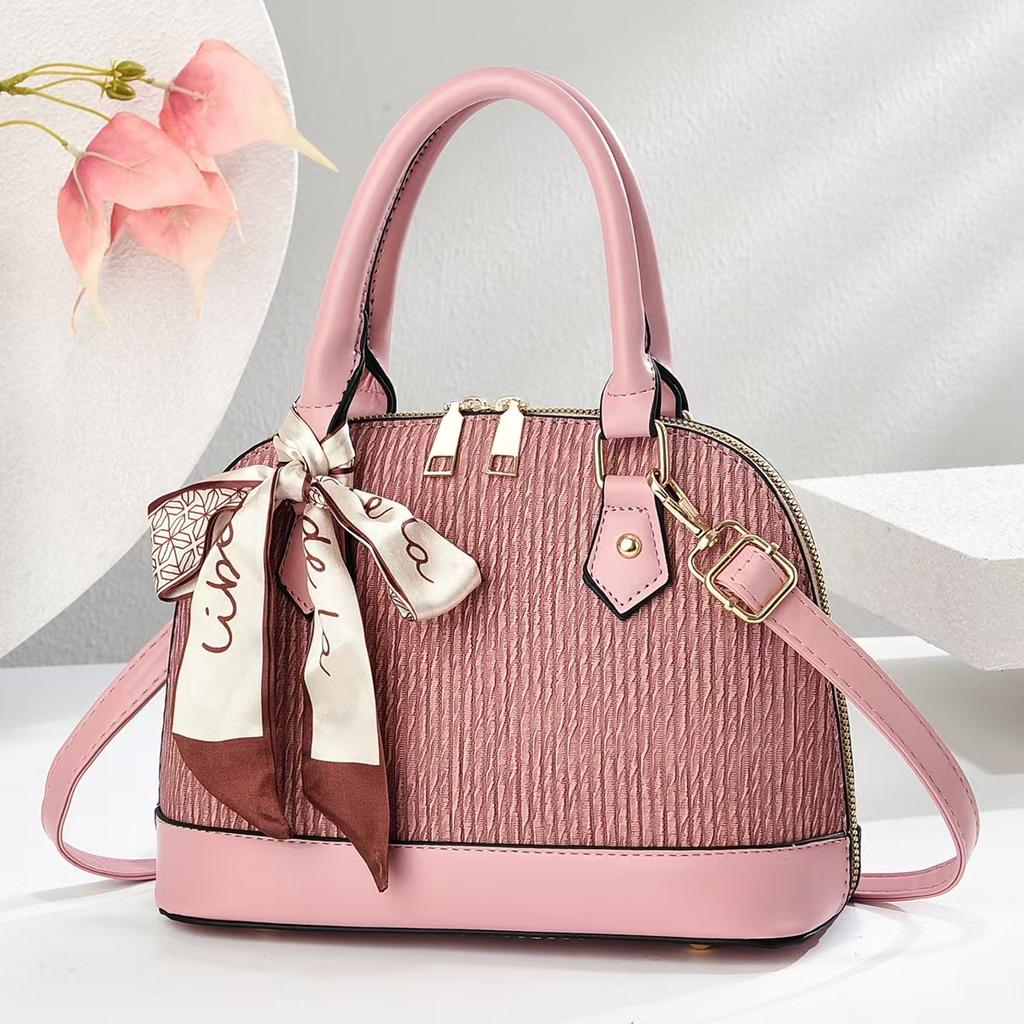 New Patchwork Fashion Handbag Macaron Shoulder Bag High Appearance Level Tote Bag Large Capacity Crossbody Bag Women