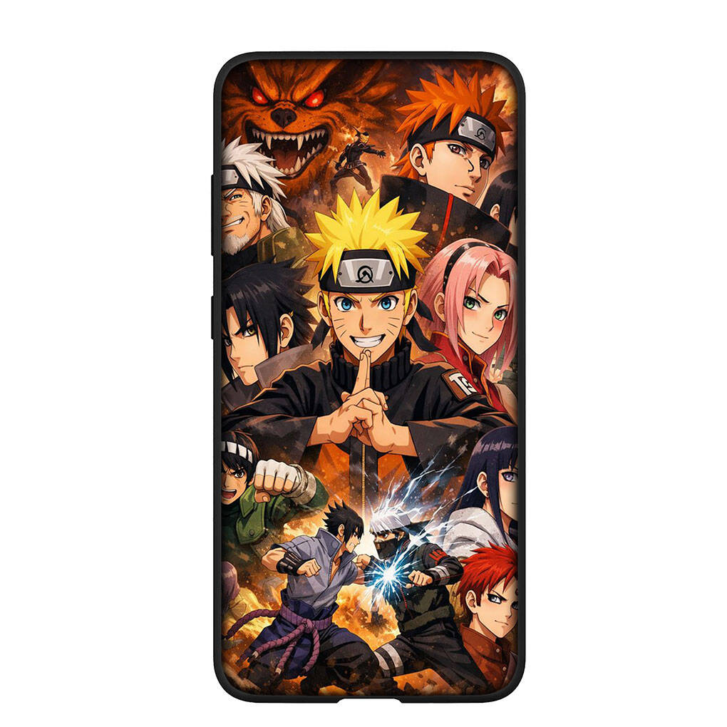 Hülle für iPhone 17 15 16 Plus Xiaomi Poco X7 X6 F8 F7 C85 C75 C71 Redmi Note 14 12 11 13 Pro Max A4 14C 13C 15C Kakashi Sasuke Narutos Haruno Sakura