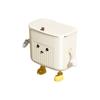 Wall Mounted Kitchen Trash Can Large Capacity Kitchen Garbage Bin with Lid Decors