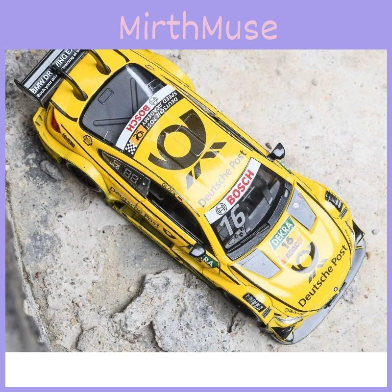 Модель гоночного автомобіля Bmw M4 Збірка з металу З контролем інерції Для любителів перегонів