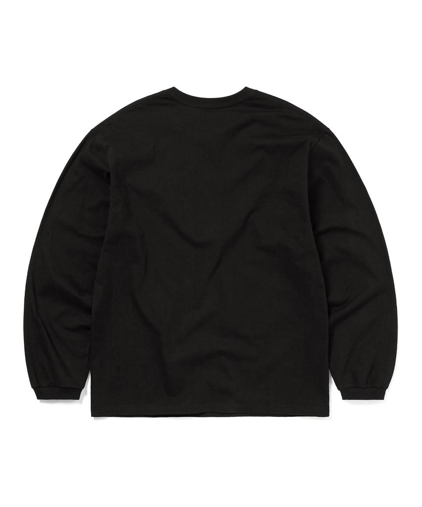 THISISNEVERTHAT L-Logo Pocket L/S Tee Black