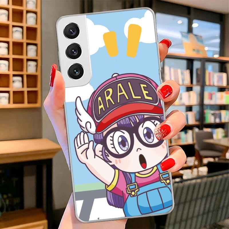 Dr Slump Arale Anime Cover Phone Case For Samsung Galaxy S26 S25 Edge S24 Ultra S23 S22 Plus S21 S20 FE Soft Fundas Shell Galaxy