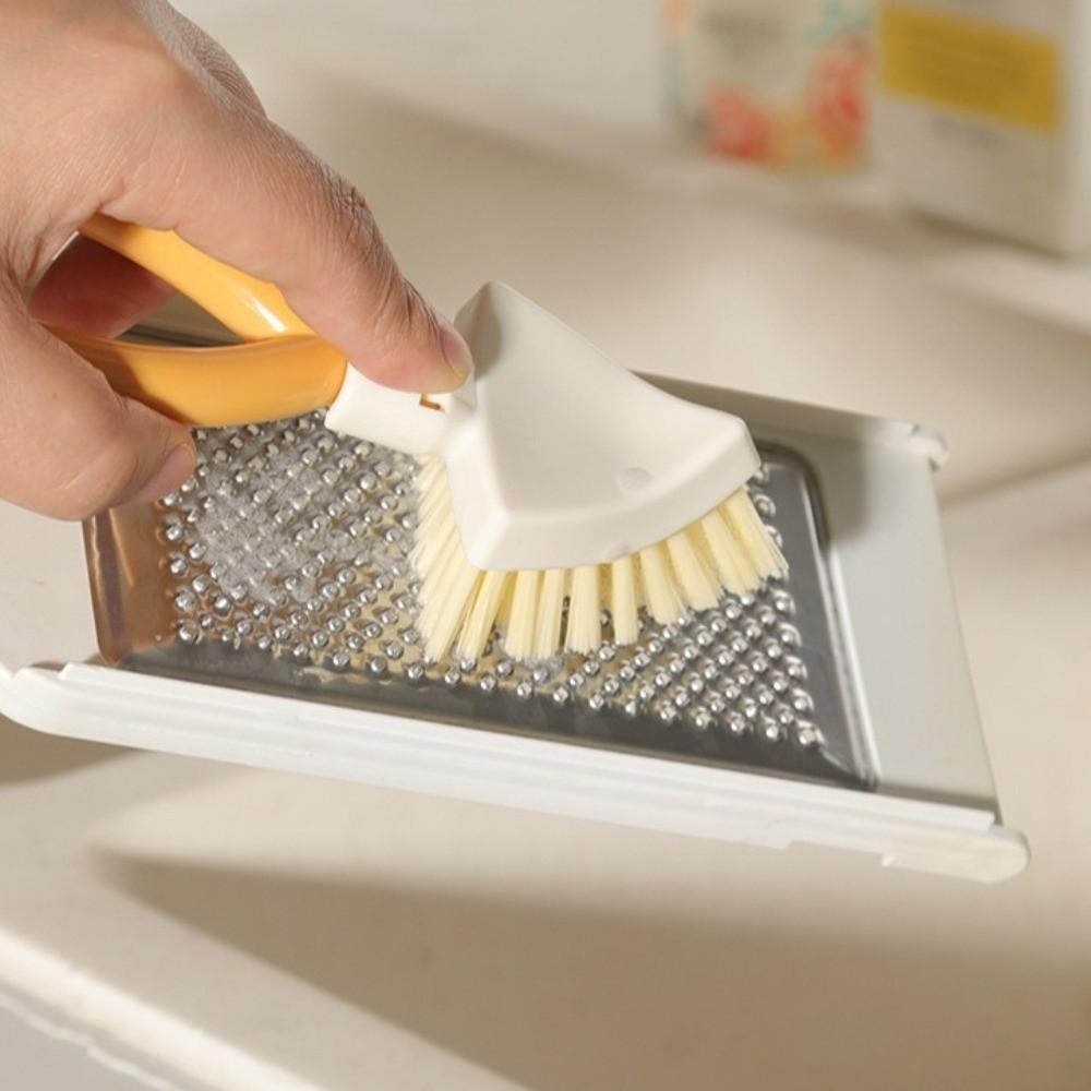 Short Handle Gap Cleaning Brush Foldable Corner Gap Brushs New No Dead Angle Stove Brush