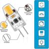10PC LED G4 Dimmable Light Bulbs,2W Equivalent 20W Halogen Lamp, 200LM Warm White Energy Saving,NoFl