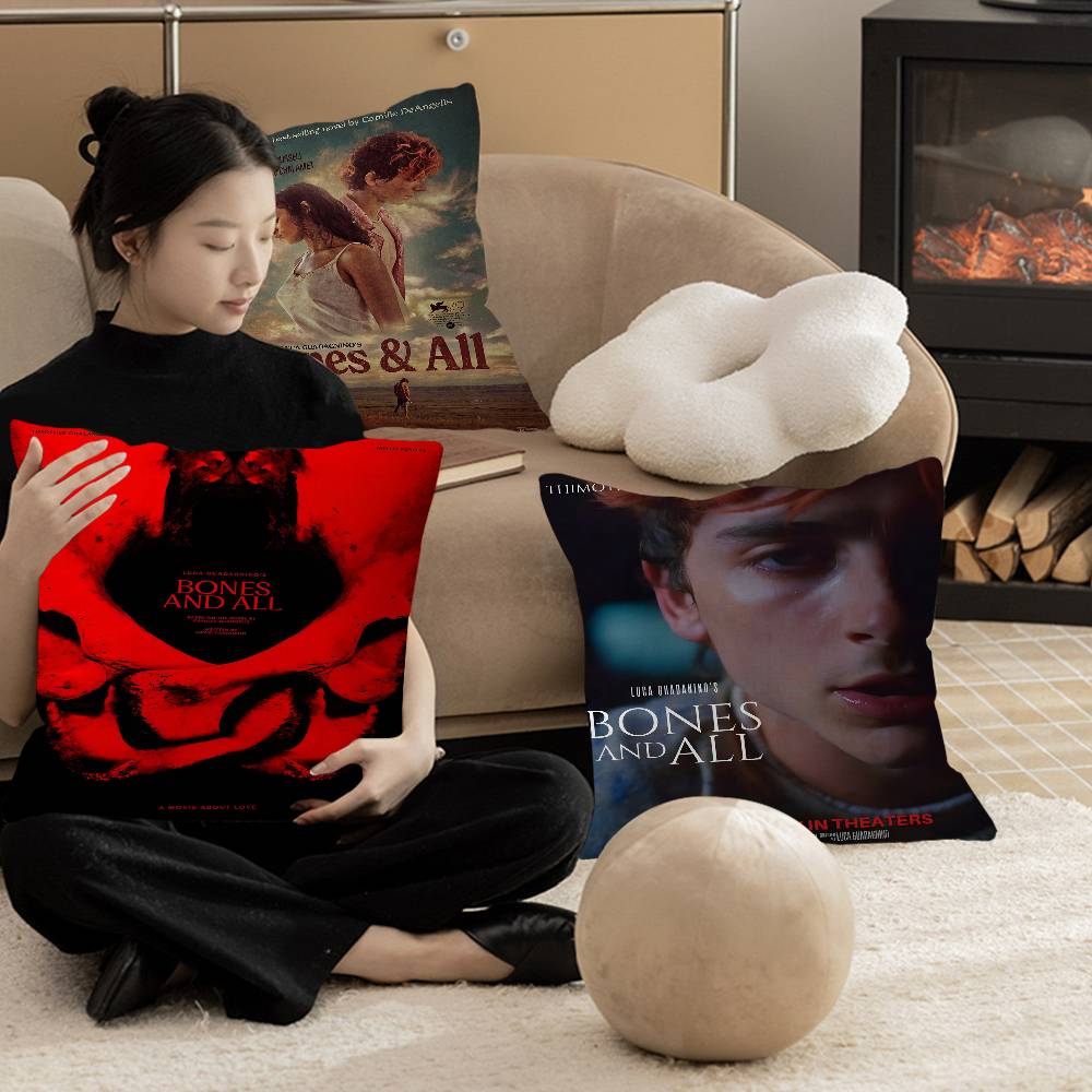 Bones and All Film Pillowcase toon Gift Cushion Cover Bedroom Home Sofa Chair Seat Decor pillow case