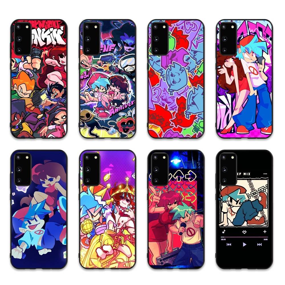 Music Game Friday Night Funkin Phone Case For Samsung S 24 Fe 25 Ultra Plus 20 Lite 21 30 22 23 24 22 Ultra 5G Fundas
