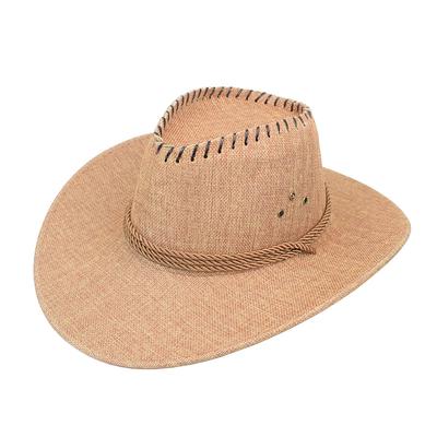 Cowboy Hat Summer Sun Hat Men's Hat Knight Hat Men's Riding Hat Travel Cowboy Hat Top Hat