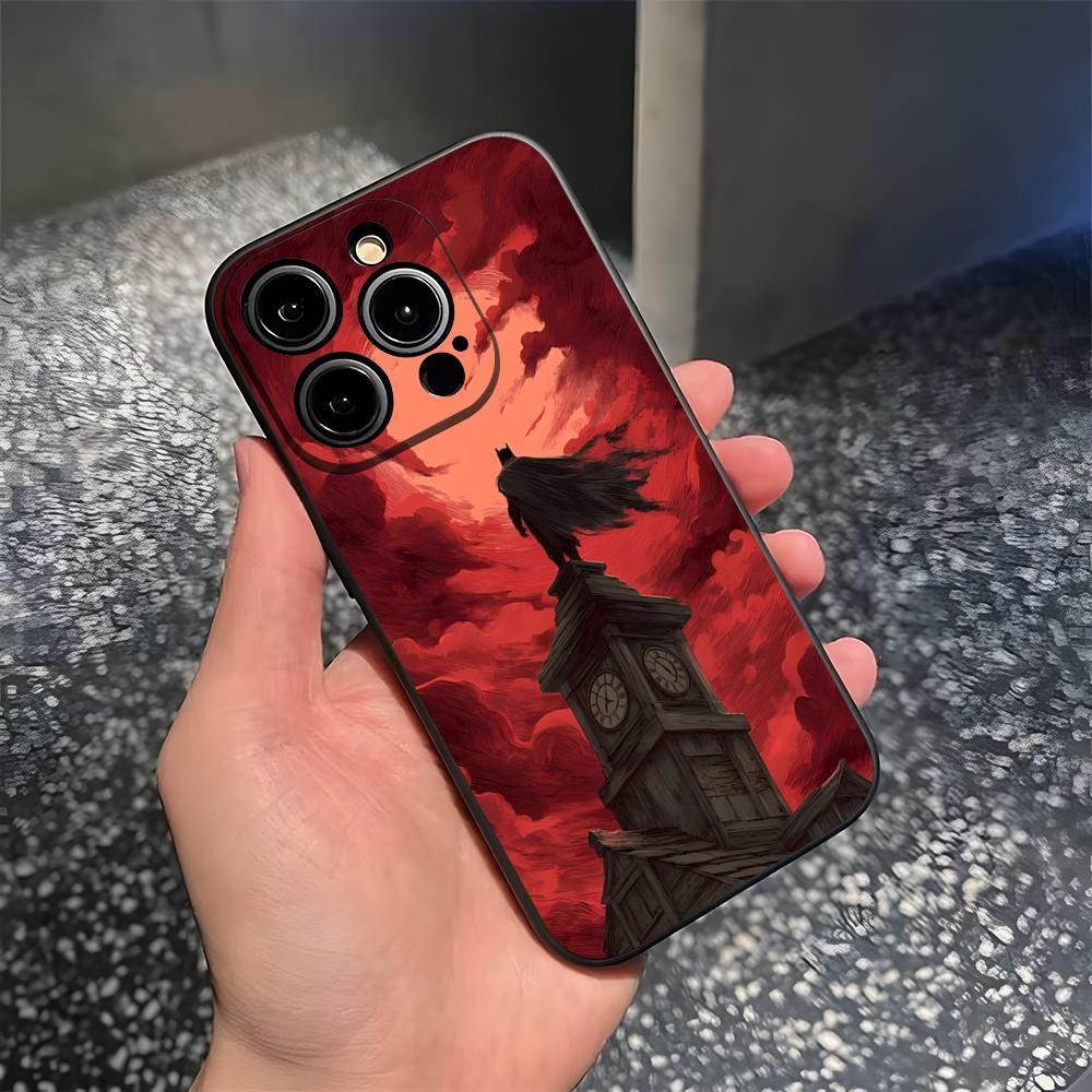 B-Batmans Theme Phone Case For 17 Pro Max Iphone 14 16 Pro Max 12 15 Plus 13 Pro 11 Xr X Xs 8 7 Plus Back Cover