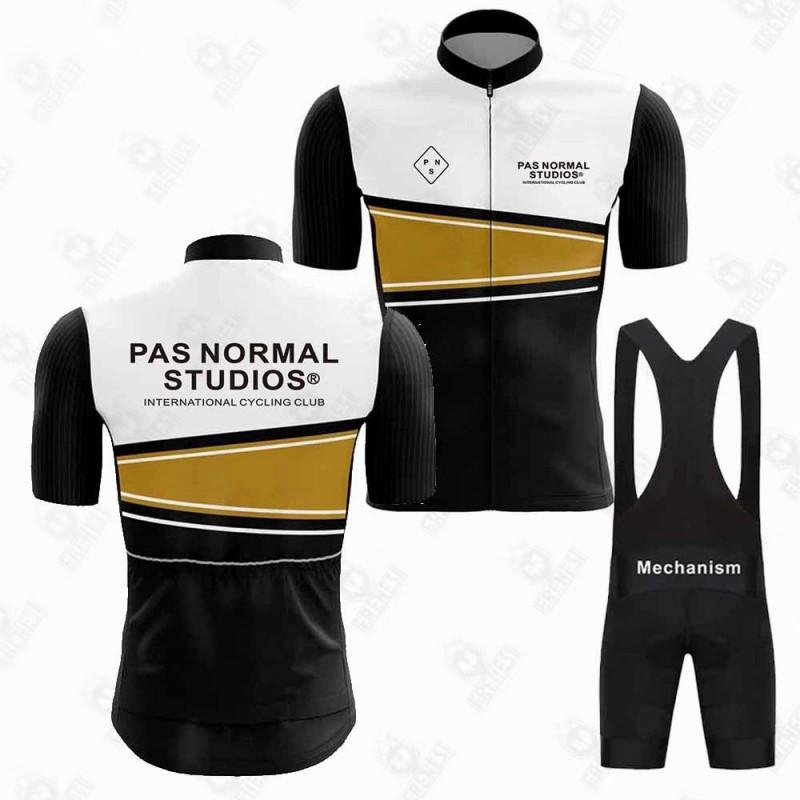 Outdoor Cycling Set Road Mountain Biking Riding Suit PNS Short-sleeved Straps