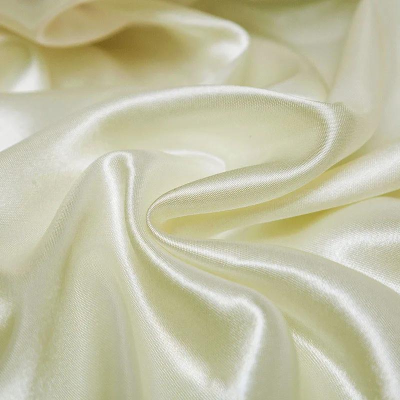 DIY Satin Imitation Silk Fabric Soft Satin Fabric Wedding Party Decoration Box Lining DIY Clothing Sewing Background Accessories