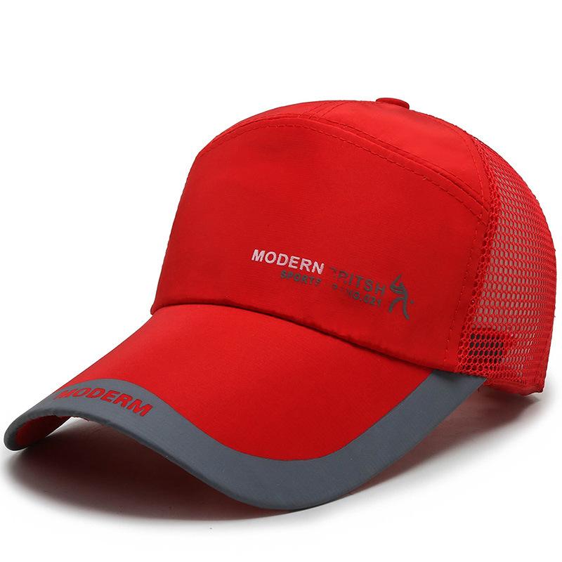 Men's Baseball Cap Outdoor Sports Sunshade Sunscreen Cap Breathable Mesh Cap