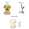 Cute Wooden Animal Glasses Holder, Cartoon Duck Dog Cow Sunglasses Display Stand, Desktop Eyeglass Holder Rack for Home Office Desk Decor