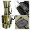 Sac de Tackle pour Canne à Pêche Grande Capacité Sacs de Rangement pour Cannes à Pêche Filet de Pêche Sac de Transport pour Cannes à Pêche de Voyage Étui Portable pour Canne à Pêche pour Pêcheur