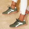 Fashion Women Sneakers New Fashion Mix Color Flat Sneakers Women Spring Autumn Comfort Causal Shoes Woman Lace Up Flat Plus Size Loafers
