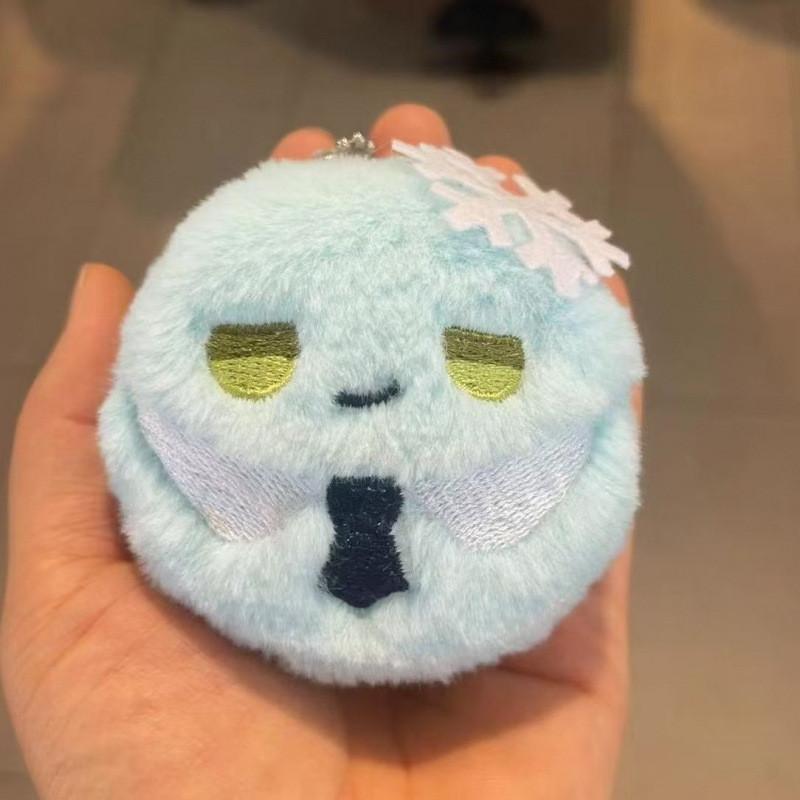 Creative Love And Deepspace Character Plush Bag Charm With Soft Short Pile For Kids And Collectors