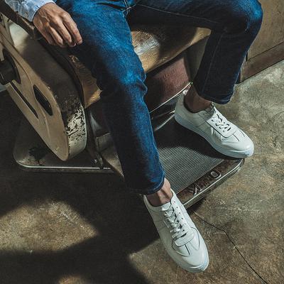[Miami Project] MF 1791 Stockton German Army Trainer Sneakers, Jet White [1791] [Shipped from Korea] 100% Authentic