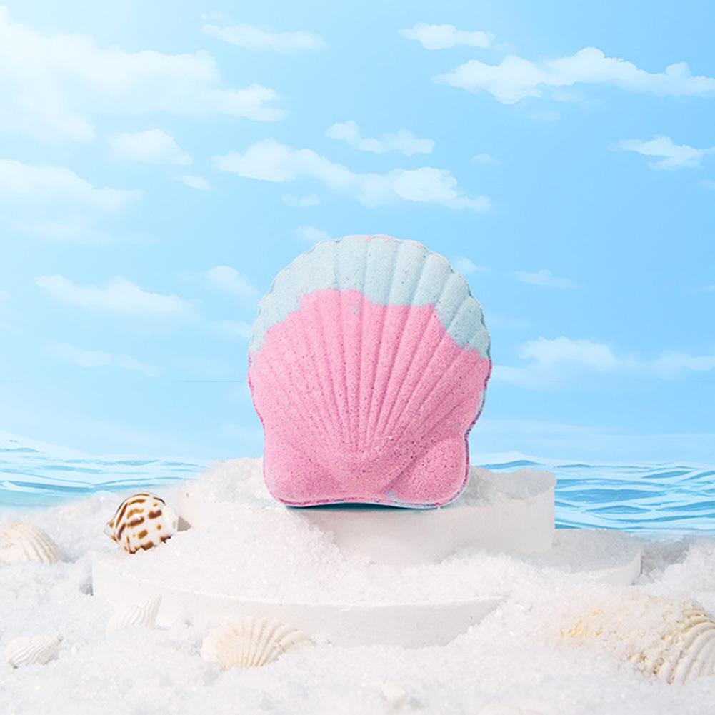 Skal Bad Saltboll Eterisk Olja Bad Bubbelboll Aromatisk Återfuktande Näringsgivande Hudvård Duschboll Kroppsrengöring Egenvård Essentiell