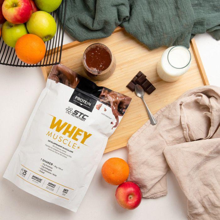 STC Nutrition+Whey Muscle+ Protein Chocolat 750 G