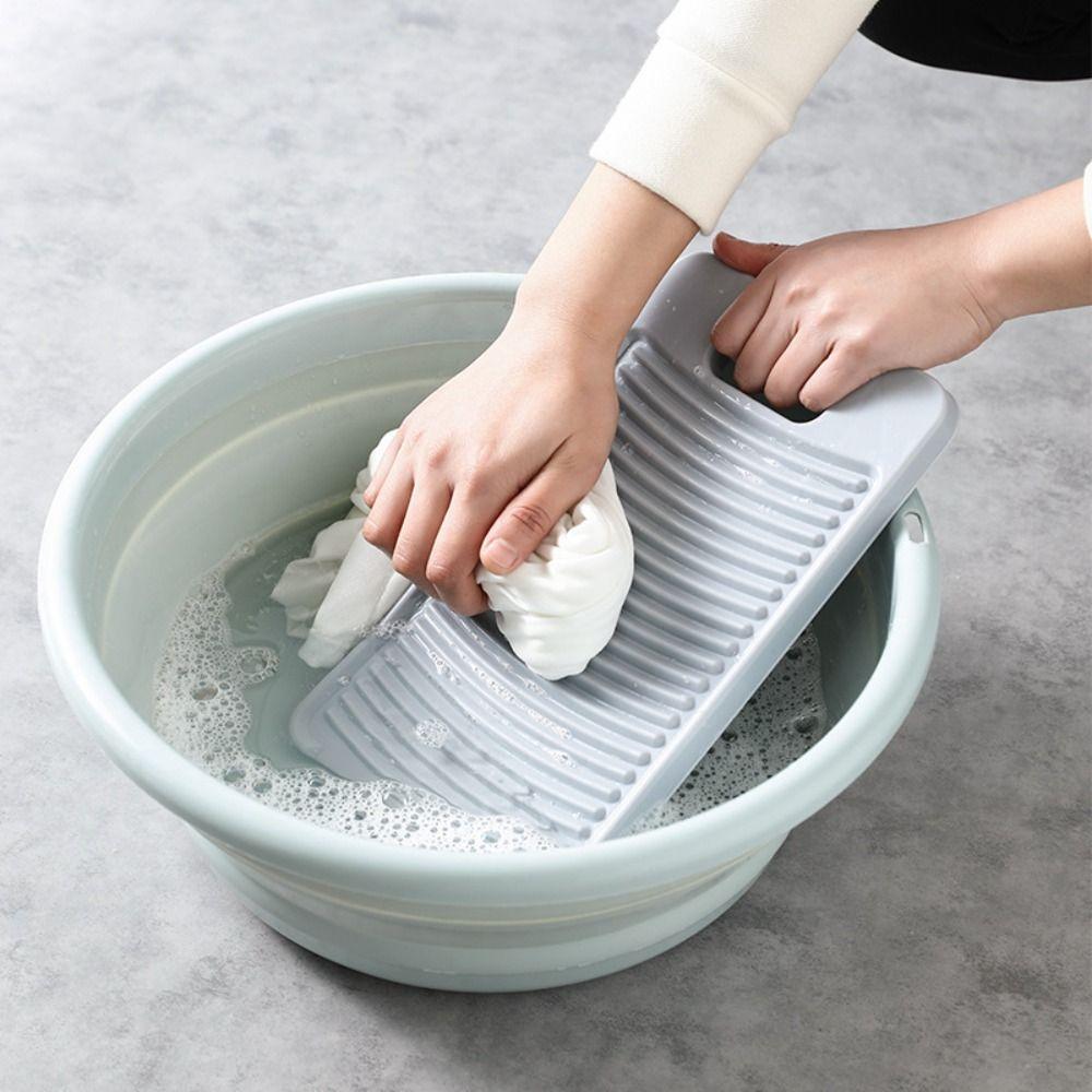 Durable Washboard Efficient Cleaning Hand Washing Tool Delicate Fabric Care Laundry Board  Home