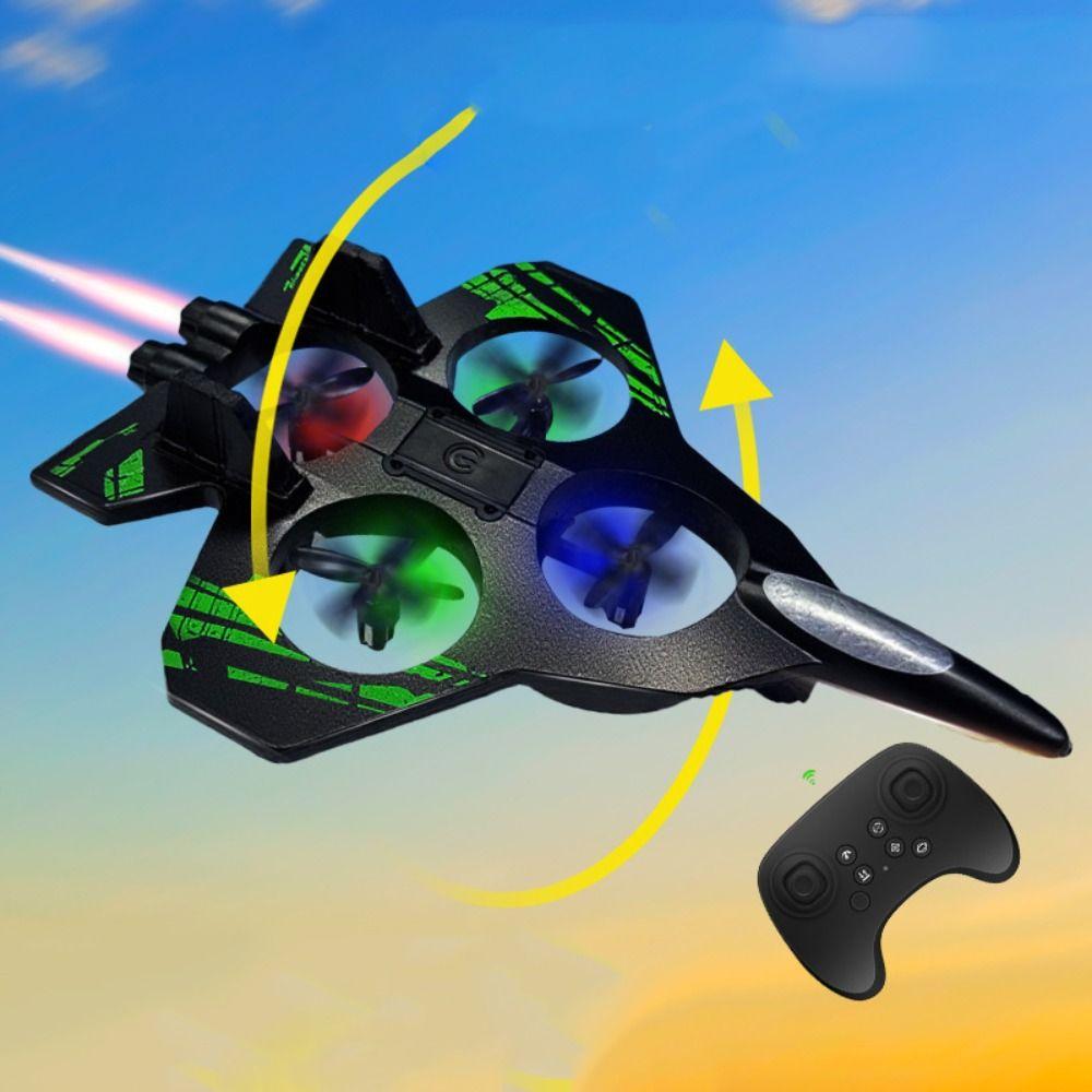 Gravity Sensing Remote Control Foam Fighter Rechargeable RC Hobby Jet Plane Boys Baby Girls