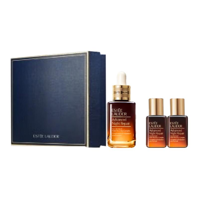 ESTEE LAUDER Small Brown Bottle Box Skincare Sets Essence 30ml + Essence 15ml *2 Gentle