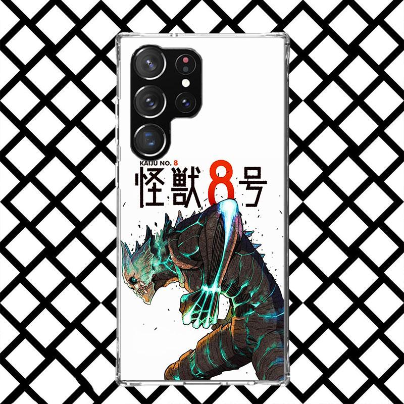 Kaiju No. 8 Anime Phone Case for Samsung Galaxy S26 S25 Edge S24 S23 Ultra S22 Plus S21 FE S20 + Soft Cover Print Fundas Galaxy