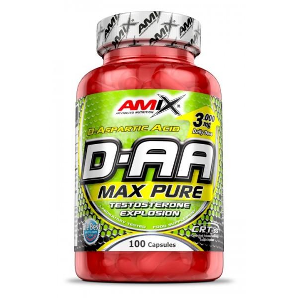 Amix D-AA, Testosterone Boosters - 100 Caps