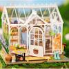 Tsukurundesu Miniature Dollhouse DG Series Garden House DIY Kit with Instruction Manual