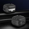 Buds 4 Pro Case Carbon Fiber Texture Earphone Case Cover For Samsung Galaxy Buds 3 FE 4 Pro with Keychain Shockproof Earphone Charging Box