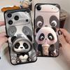 Funda Phone Cover Case for Apple iPhone 17 Pro Max 16 11 12 Air 15 Pro 7 8 13 14 XR XS MAX Cute Panda
