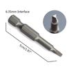 5Pcs/set 50mm Special-shaped Screwdriver Set U-shaped Y-shape Triangle Inner Cross Three-points Hand Tool Set