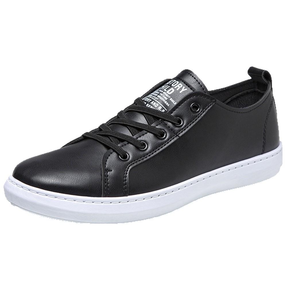 Men's Shoes 2025 New Little White Shoes Men's Board Shoes Men's Casual Shoes Korean Version Trendy Versatile Casual Leather Shoes