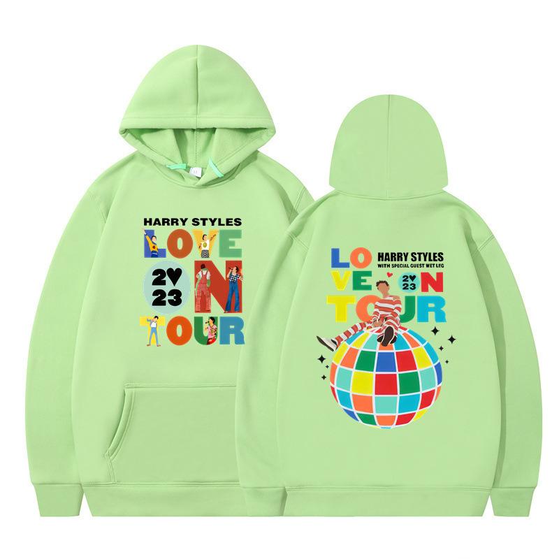 New HARRY STYLES Men's and Women's Peripheral Casual Loose Hooded Sweater