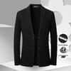 MONTAGUT Men's Knitted Anti-Wrinkle Blazer