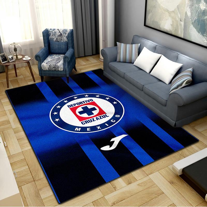 Cruz Azul Carpet Rug for Living Room Bedroom Home Sofa Decoration, Kids play Non-slip Floor Mat