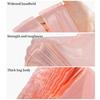 Pink Trash Bags Vest Style Heavy Garbage Bag Duty 50 Count - Leakproof for Kitchen Bathroom Home Office 4pcs