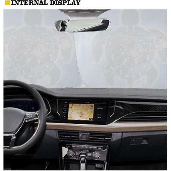 Coldinair Sunset Front Windshield Shade 2Pcs Sunshade for Car Windshield Folding Car Accessories for Truck SUV Sun Visor Protector, Tropical Palm