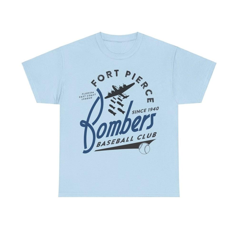 

Fort Pierce Bombers Est 1940 Florida Baseball T-shirt S
