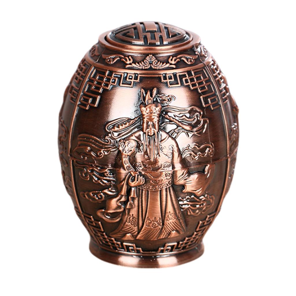 Metal Toothpick Box Household Creative Push-type Fashion Toothpick Holder Chinese Living Room Automatic Pop-up Toothpick Jar