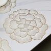 NEUE Ankunft PVC Blume Tischset Esszimmer Dekorative Hitzebeständige Tisch Pad Untersetzer Home Party Hochzeit Weihnachten