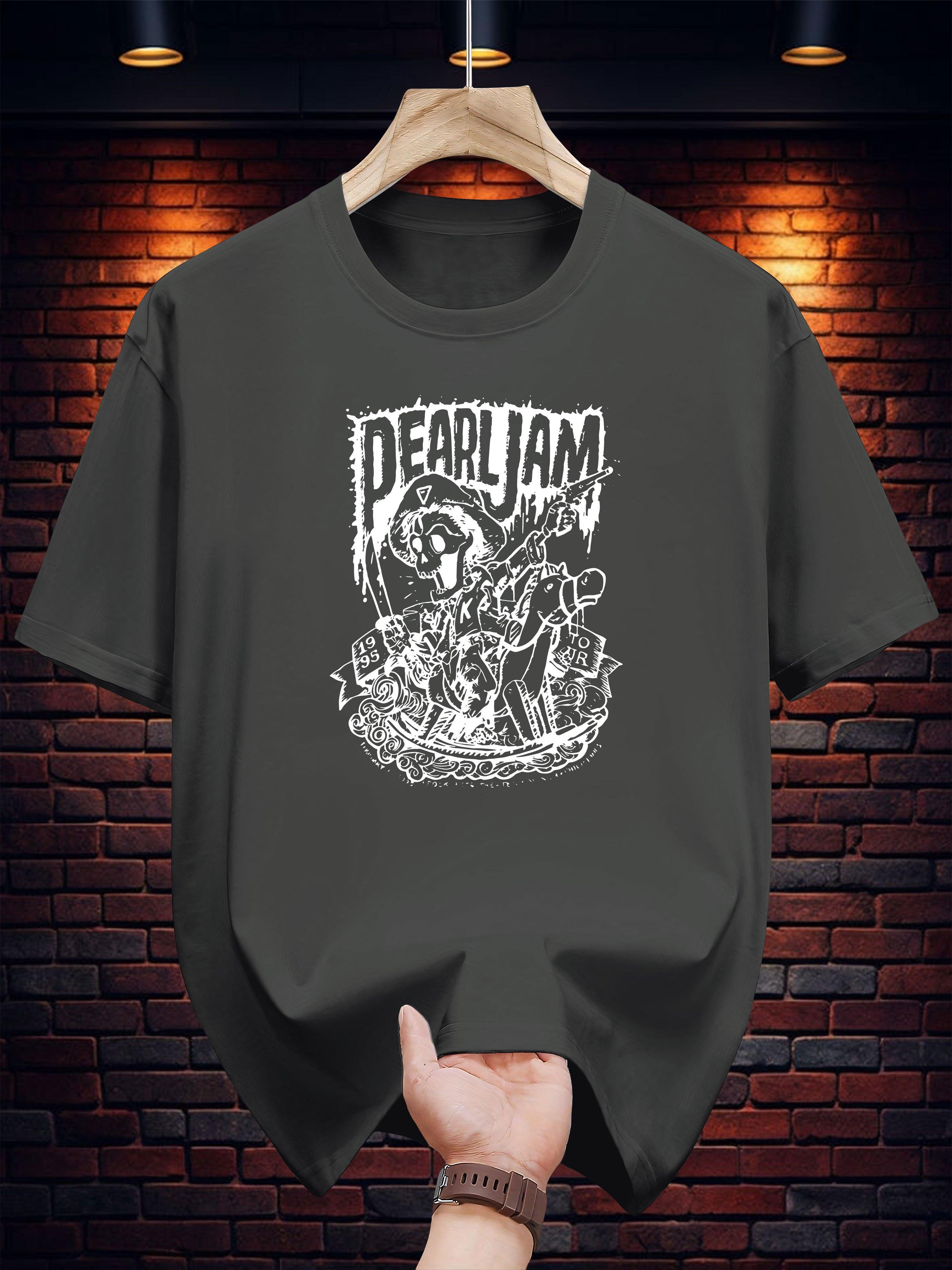 

200g 100% Cotton Print Short Sleeve T-shirt - Dear Jam Graphic Design XL