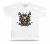 Tshirt Tee Shirt Birthday Gift Idea Hell Motor Skull Horns Evil Pistons Wrench